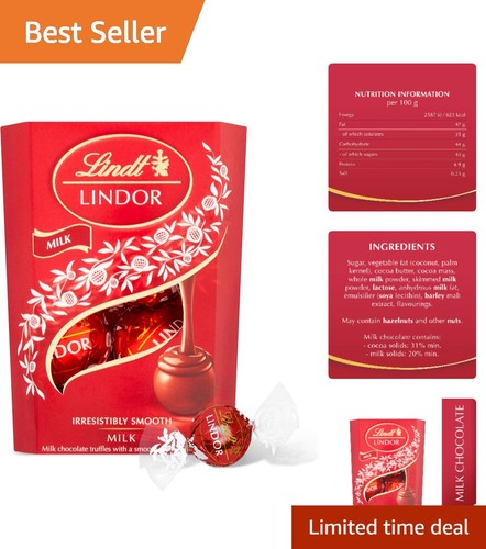 Gourmet lindt lindor milk - lindor,