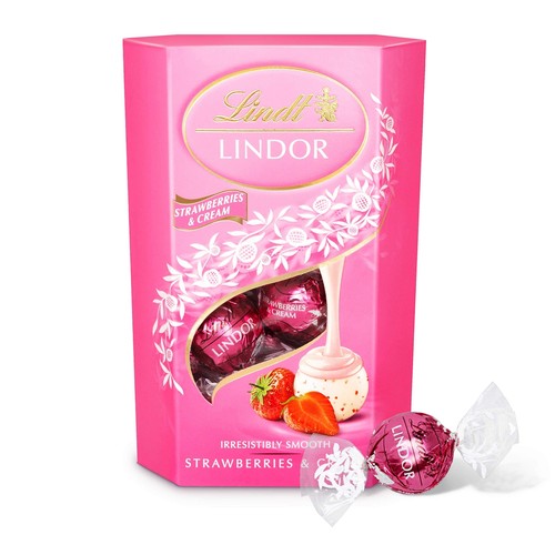 Lindt lindor strawberries - lindt,