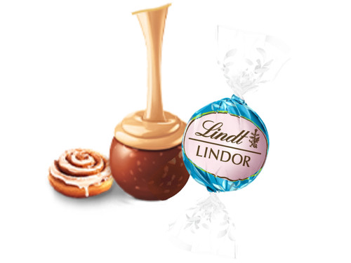 Lindt lindor cinnamon roll - |, |