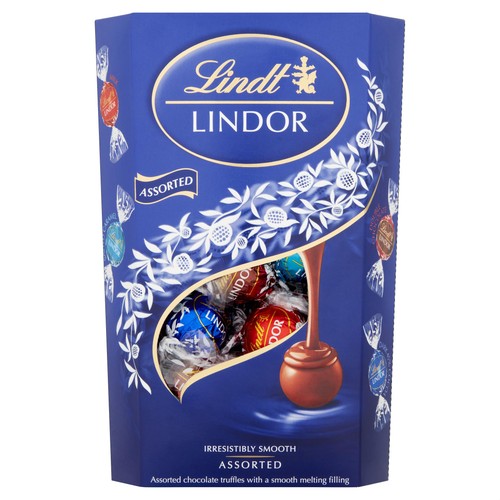 Lindt lindor blue assorted - lindt,