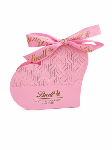 Lindt pink heart box - , with