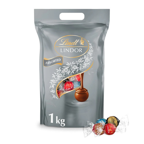 Lindt lindor silver assorted - lindor,