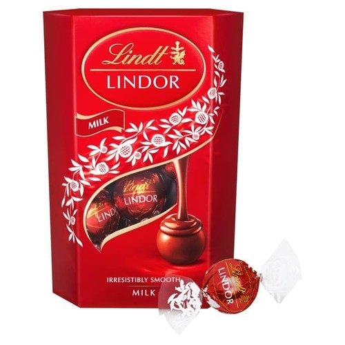 Lindor milk chocolate truffles - lindor,