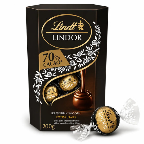 Lindt lindor extra dark - lindt,