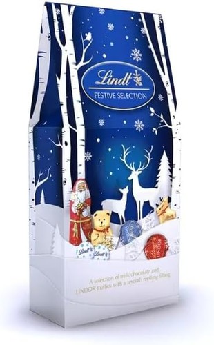 Lindt festive selection pouch - lindt,