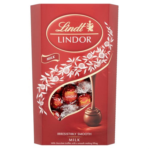 Lindt lindor milk chocolate - milk,