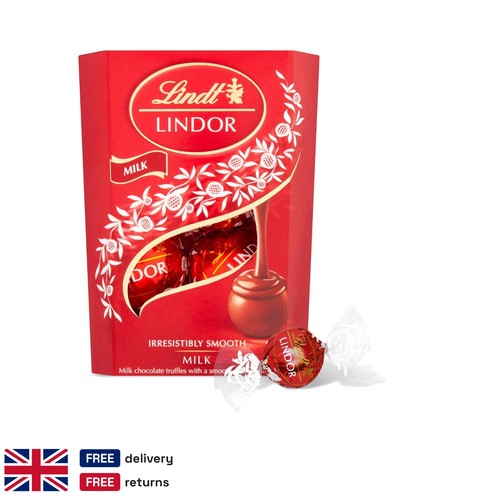 Lindt lindor milk - milk, chocolate