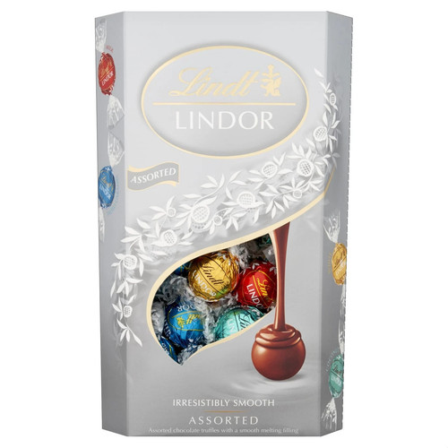 Lindt lindor silver assorted - lindt,