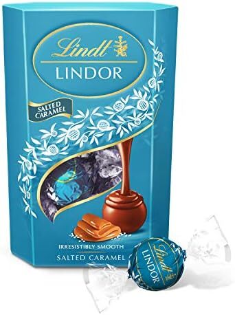 Lindt lindor milk salted - lindor,