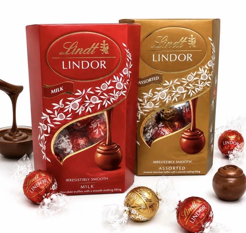 Lindt lindor milk assorted - lindt,