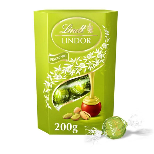 Lindt lindor pistachio milk - pistachio,