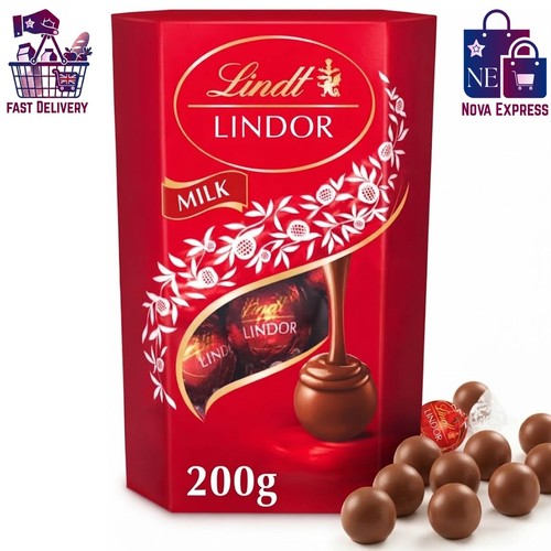 Lindt lindor milk - milk, chocolate