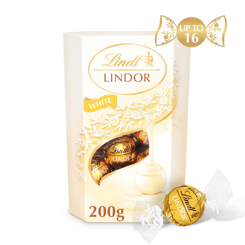 Lindt lindor white chocolate - lindt,