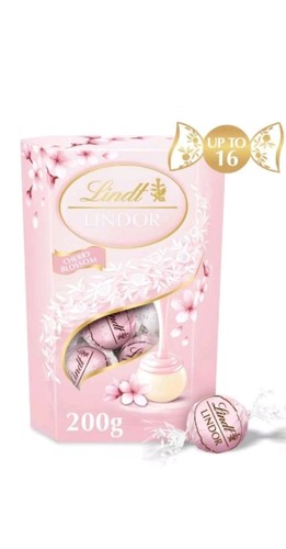 Lindt lindor cherry blossom - lindt,