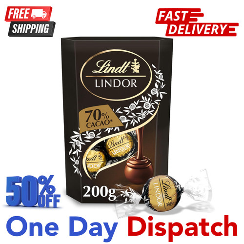 Lindt lindor dark - 70%,