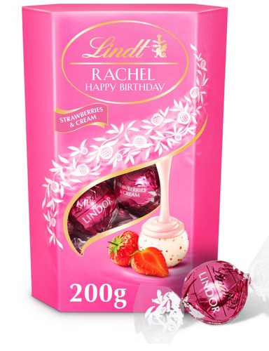 Personalised lindt lindor - personalised,