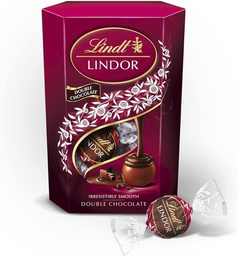 Lindt lindor double chocolate - double,
